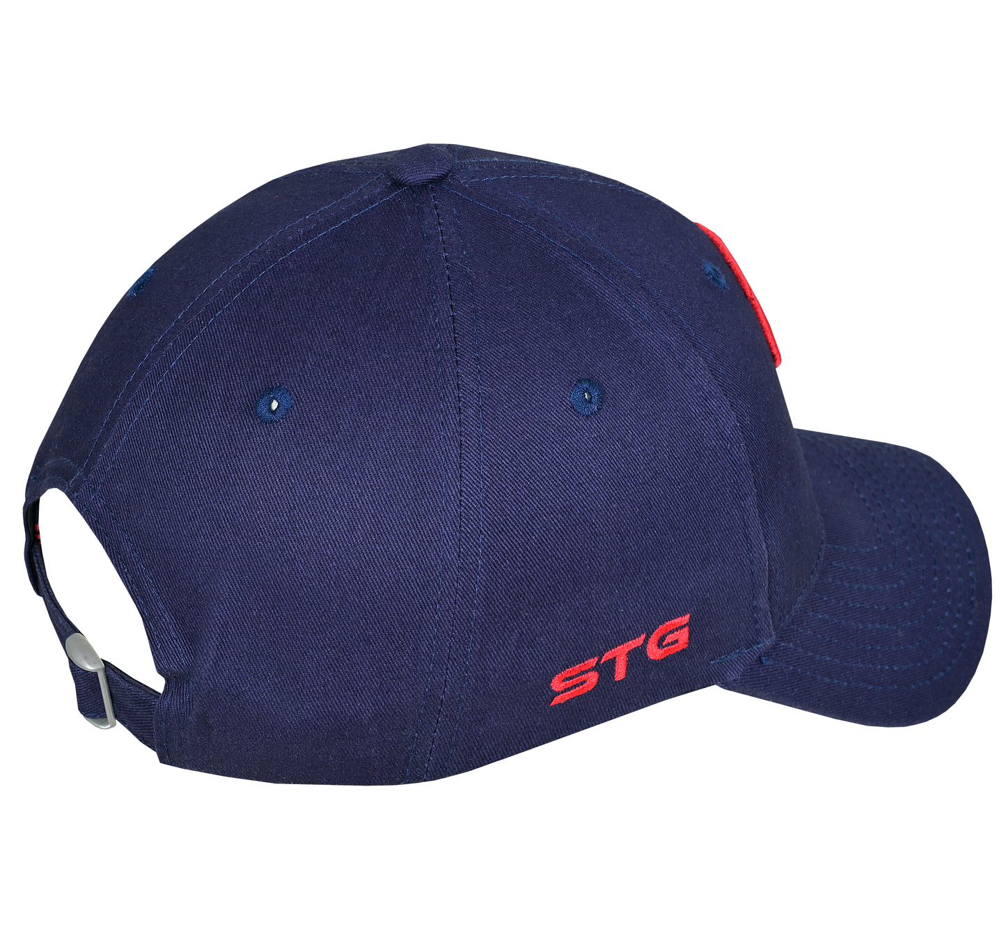 STG Cap New Yorker Style Navy Blue with red embroidery