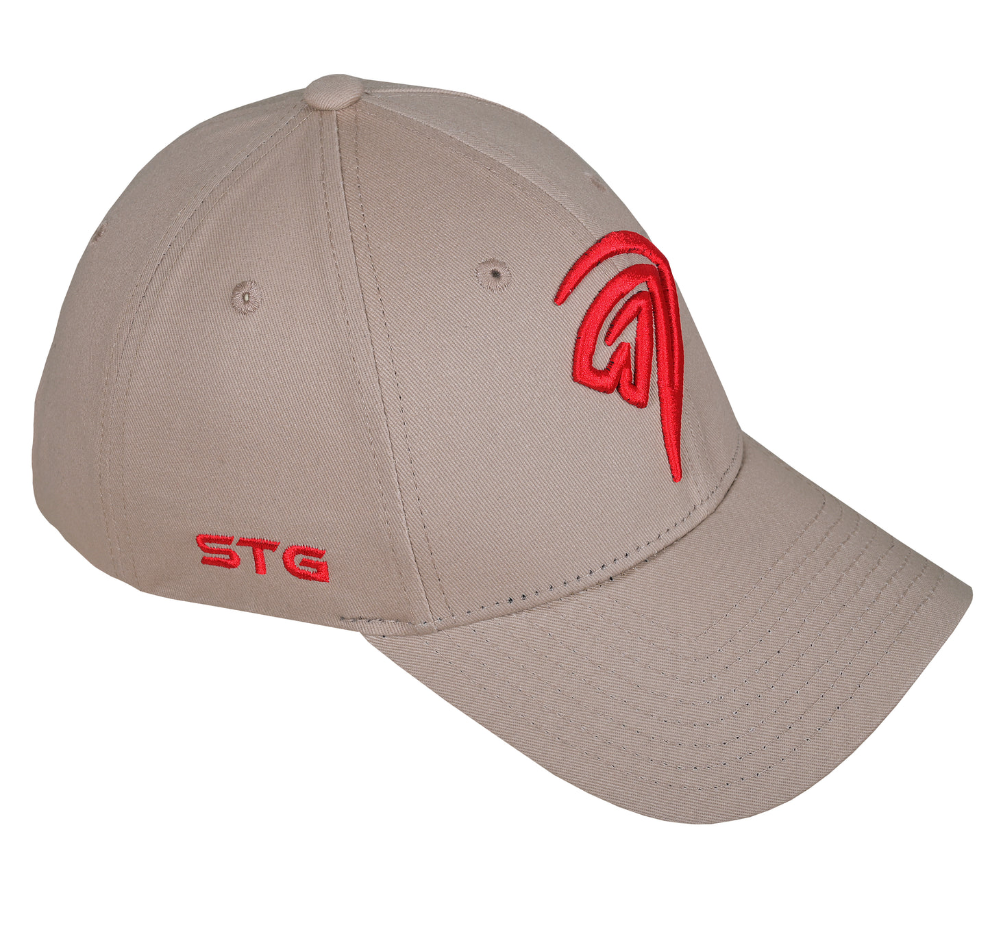 STG Cap New Yorker Style Kaki with red embroidery