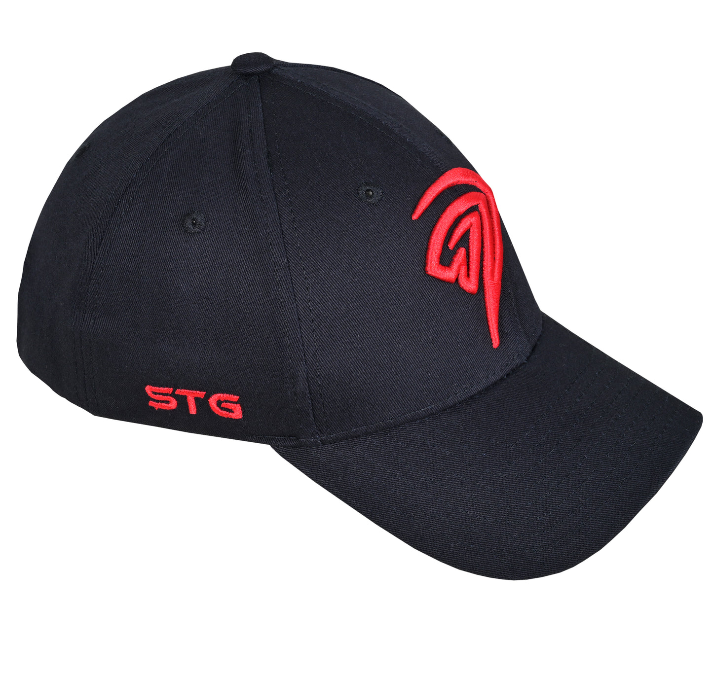 STG Cap New Yorker Style Black with black embroidery