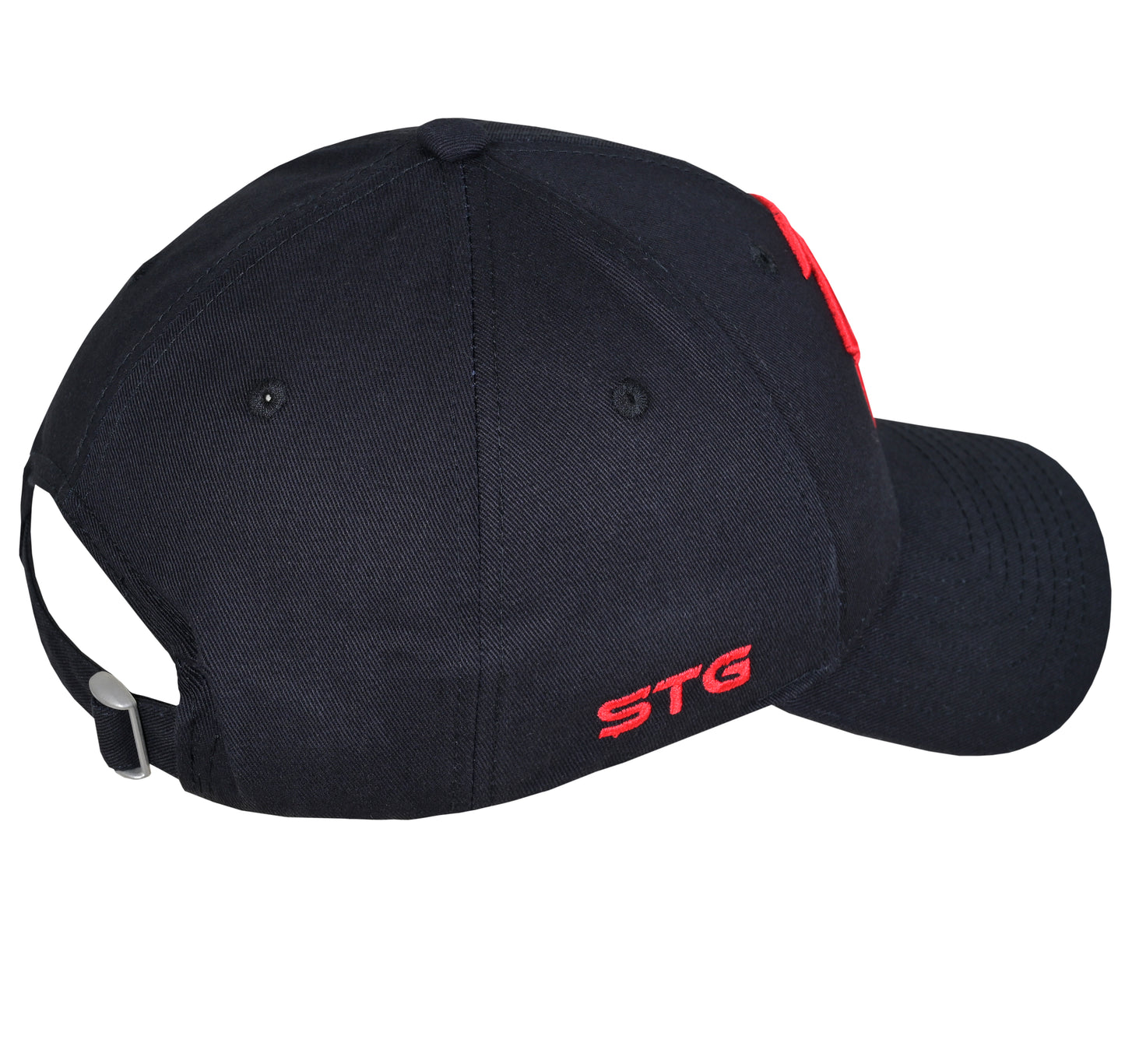 STG Cap New Yorker Style Black with black embroidery