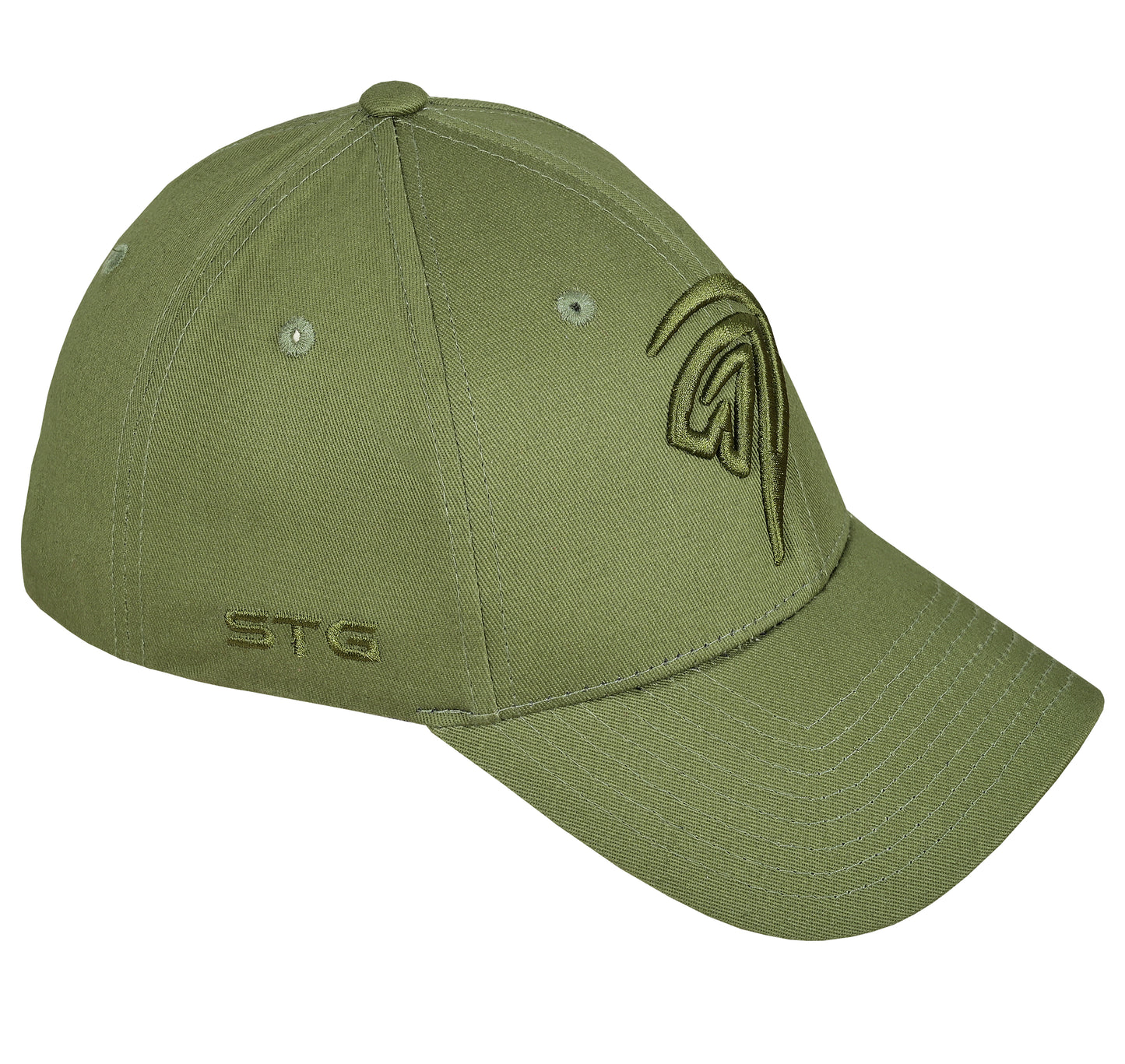 STG Cap New Yorker Style Army with army green embroidery
