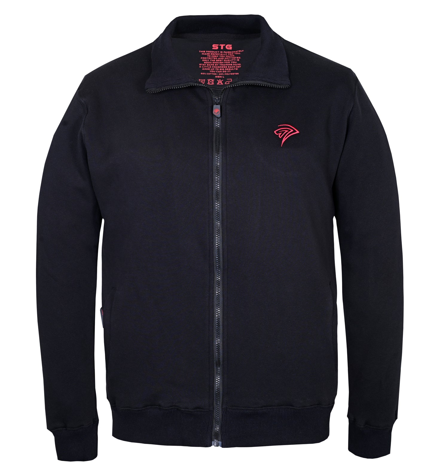 Zipped sweater men STG
