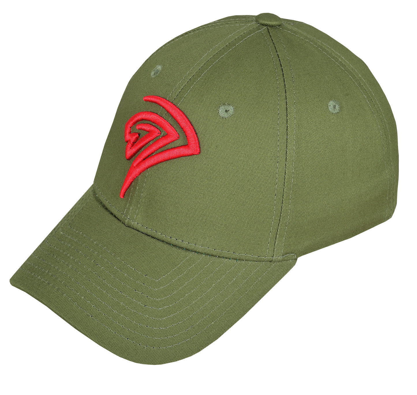 STG Cap New Yorker Style Army with red embroidery