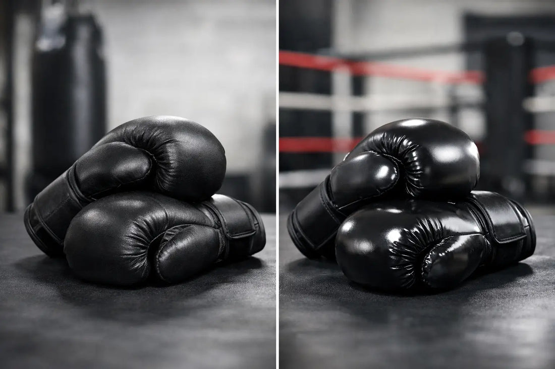Leather Gloves vs Vinyl for Fight Training