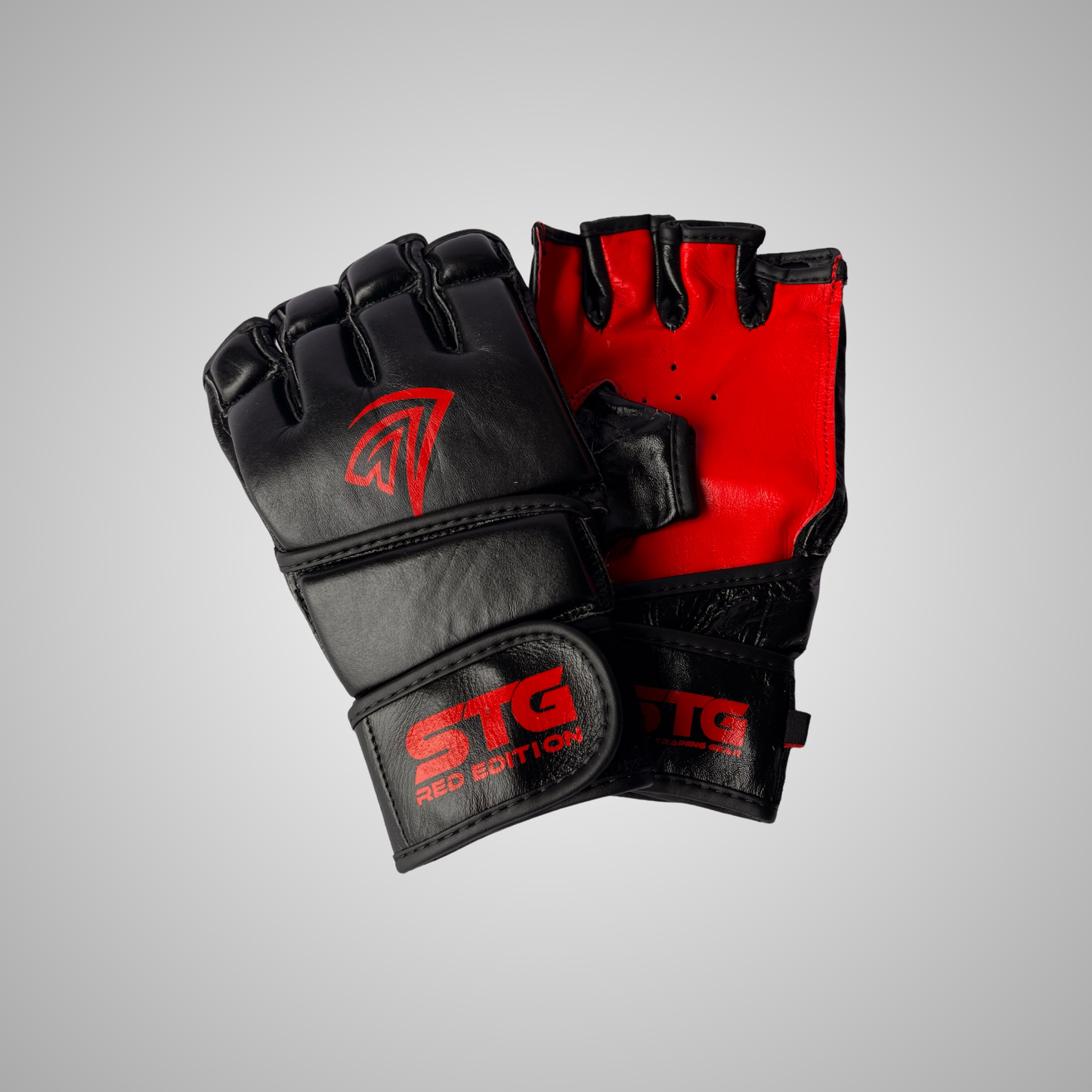 STG MMA gloves Red Edition Long Fingers