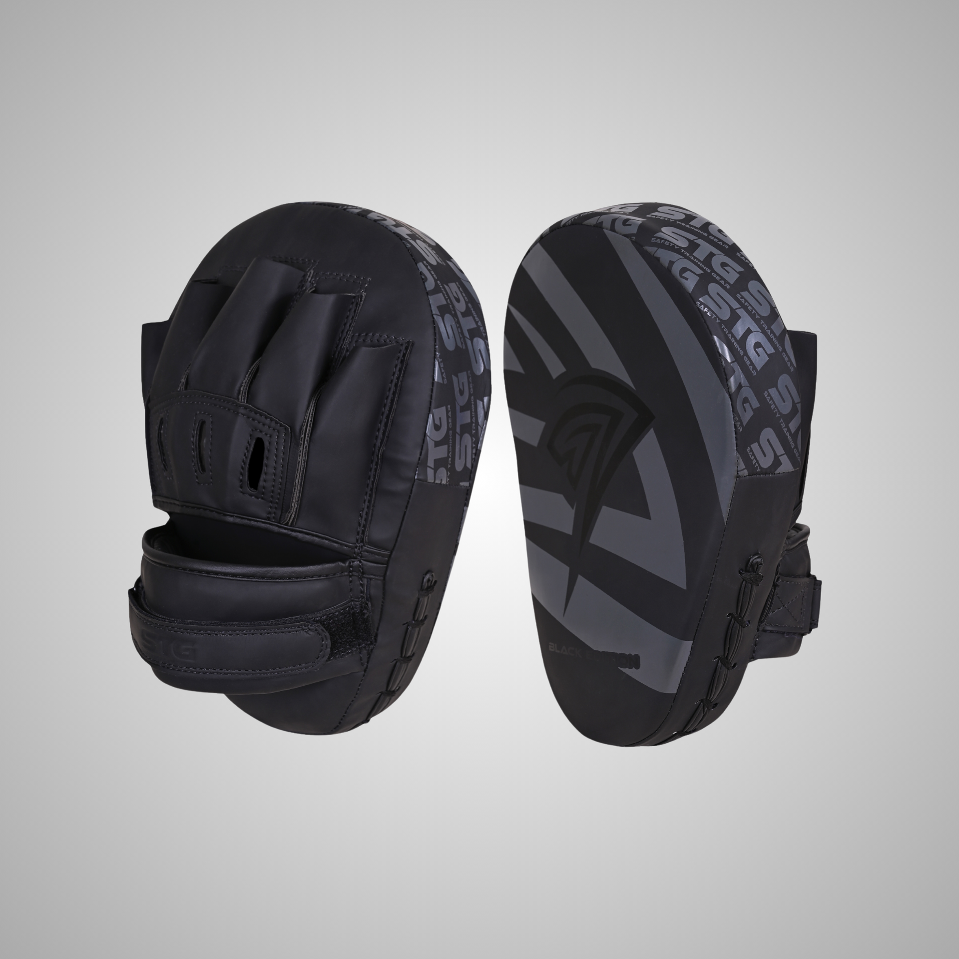 STG Focus Mitts - Black Edition Mitts - Boxing Mitts Pair