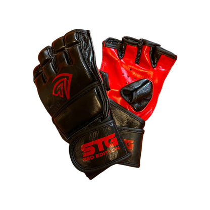 STG MMA gloves Red Edition Long Fingers