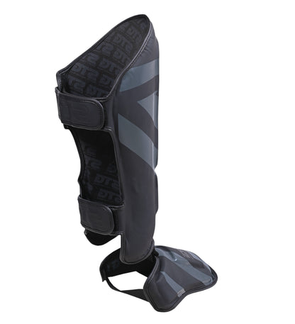 STG Shin guards with removable feet Black Edition