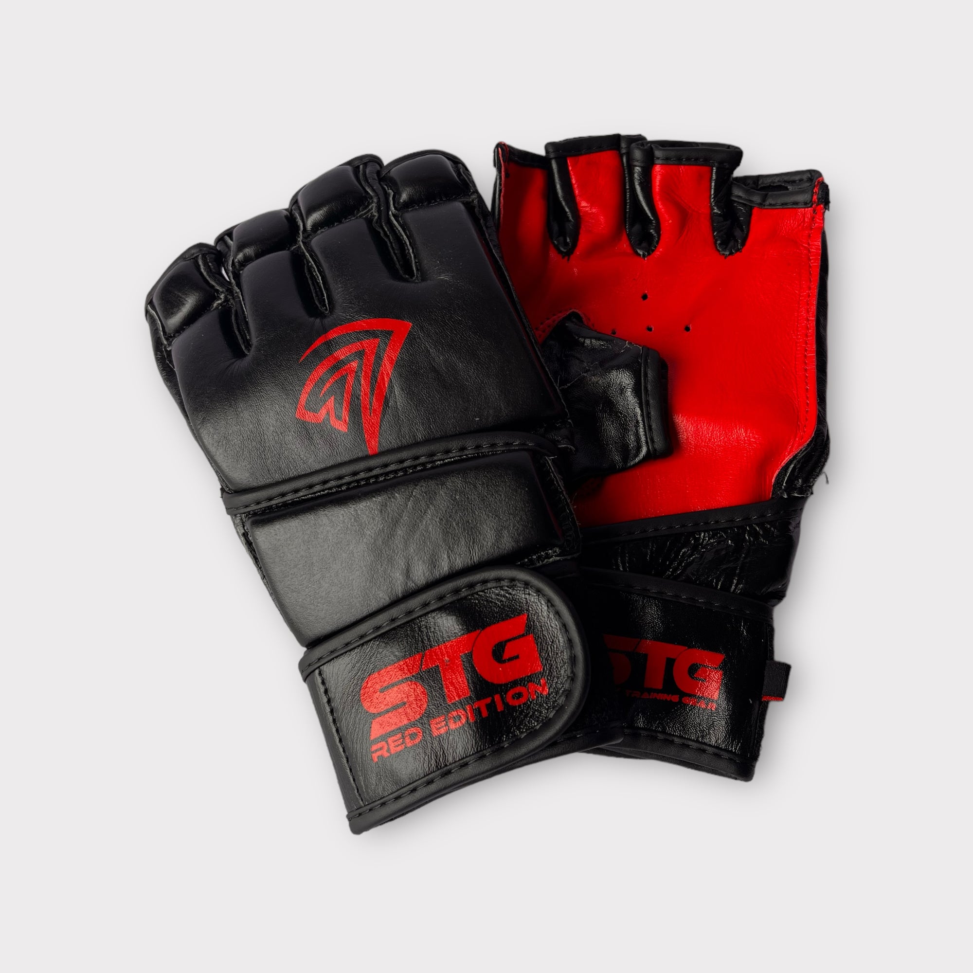 STG MMA gloves Red Edition Long Fingers